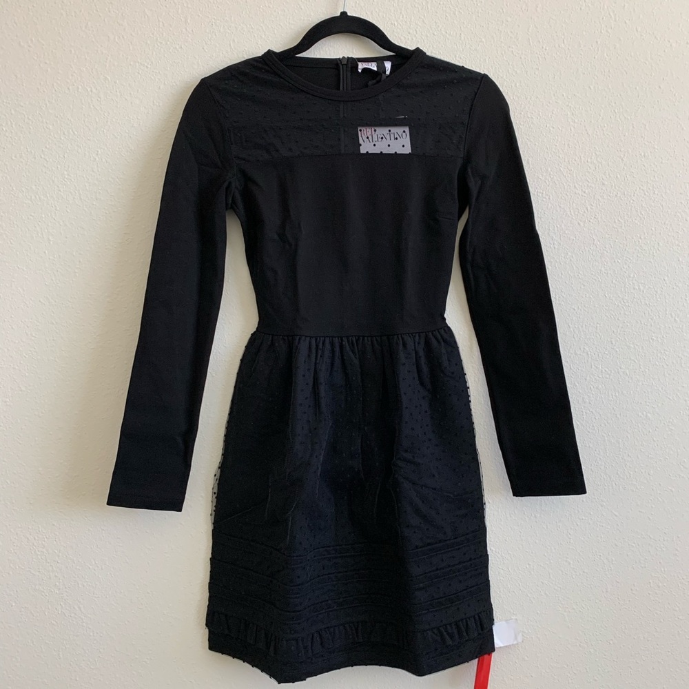 Red Valentino Black Dress